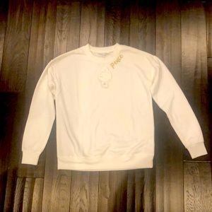 Long sleeve crew neck top